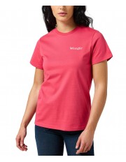 T-shirt Wrangler REGULAR TEE 112355285 Raspberry Wine