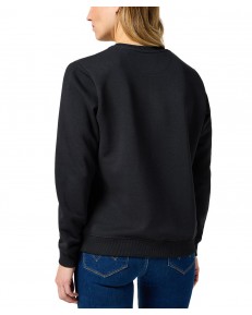 Bluza Wrangler REGULAR SWEAT 112355292 Black