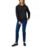 Bluza Wrangler REGULAR SWEAT 112355292 Black