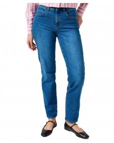 Jeansy Wrangler Straight 112355306 Blue Abyss