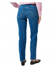 Jeansy Wrangler Straight 112355306 Blue Abyss