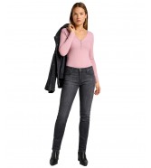 Koszulka Lee LS HENLEY 112355427 Pretty Plum