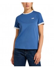 T-shirt Lee RINGER TEE 112355430 Midcentury Blue