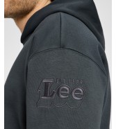 Bluza Lee CORE RELAXED HOODIE 112355528 Washed Black