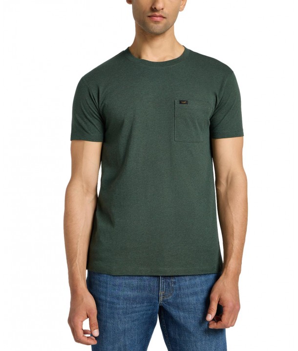 T-shirt Lee ULTIMATE POCKET TEE 112355560 Olive Night