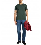 T-shirt Lee ULTIMATE POCKET TEE 112355560 Olive Night