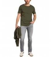 T-shirt Lee SHAPED TEE 112355562 Olive Night