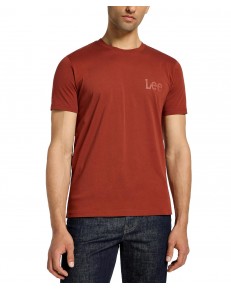 T-shirt Lee MEDIUM WOBBLY LOGO TEE 112355588 Sweet Maple