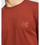 T-shirt Lee MEDIUM WOBBLY LOGO TEE 112355588 Sweet Maple