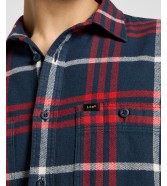 Koszula Lee WORKER SHIRT 2.0 112355647 Rivet Navy