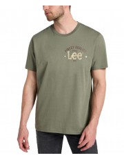 T-shirt Lee BIG LOGO TEE 112355655 Olive Grove