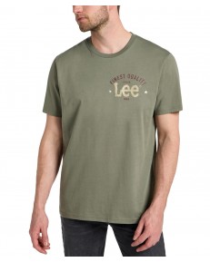 T-shirt Lee BIG LOGO TEE 112355655 Olive Grove