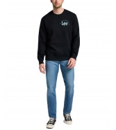 Bluza Lee LOGO CREW SWS 112355660 Jet Black