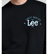 Bluza Lee LOGO CREW SWS 112355660 Jet Black