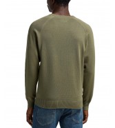 Sweter Lee CLEAN RAGLAN SWEATER 112355673 Mercantile Green