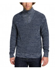 Sweter Lee HALF ZIP KNIT 112355674 Mood Indigo