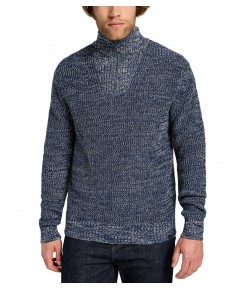 Sweter Lee HALF ZIP KNIT 112355674 Mood Indigo