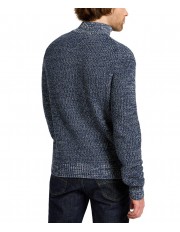 Sweter Lee HALF ZIP KNIT 112355674 Mood Indigo