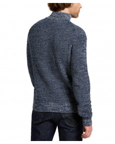 Sweter Lee HALF ZIP KNIT 112355674 Mood Indigo