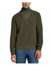 Sweter Lee HALF ZIP KNIT 112355675 Mercantile Green