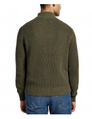 Sweter Lee HALF ZIP KNIT 112355675 Mercantile Green