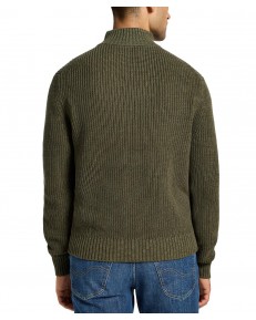 Sweter Lee HALF ZIP KNIT 112355675 Mercantile Green