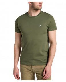 T-shirt Lee TWIN PACK CREW 112355707 Ecru/Olive Grove