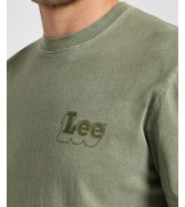 T-shirt Lee SUBTLE RELAXED TEE 112355713 Mercantile Green