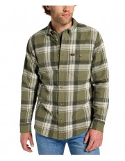 Koszula Lee RIVETED SHIRT 112355757 Mercantlie Green