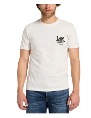 T-shirt Lee SS WORKING WEST TEE 112355887 Ecru