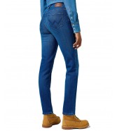 Jeansy Wrangler Straight 112356388 Agate Blue