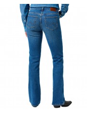 Jeansy Wrangler Bootcut 112356394 Vintage Blue