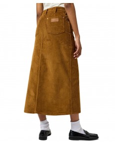 Spódnica Wrangler CORDUROY MAXI SKIRT 112356436 Congac