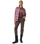 T-shirt Wrangler REGULAR TEE 112356447 Italian Plum