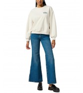 Bluza Wrangler OVERSIZED SWEAT 112356457 Vintage White