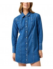 Sukienka Wrangler REGULAR LS DENIM DRESS 112356498 Petrified