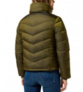 Kurtka Wrangler SHORT PUFFER JACKET 112356502 Ivy Green