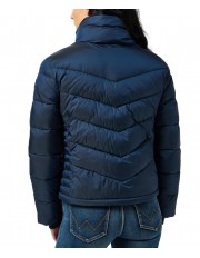 Kurtka Wrangler SHORT PUFFER JACKET 112356503 Navy