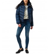 Kurtka Wrangler SHORT PUFFER JACKET 112356503 Navy