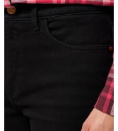 Jeansy Wrangler Slim 112356560 Noir