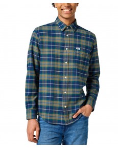 Koszula Wrangler 1 PKT FLANNEL SHIRT 112356769 Dusty Olive