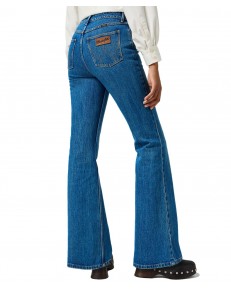 Jeansy Wrangler Fierce Flare 112356799 Meadow