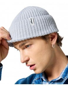 Czapka Wrangler SIGN OFF BEANIE 112356871 Pearl Blue