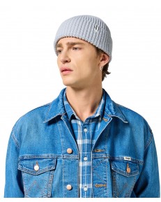 Czapka Wrangler SIGN OFF BEANIE 112356871 Pearl Blue