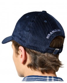 Czapka Wrangler CORDUROY CAP 112356878 Navy