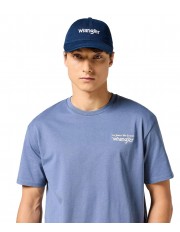 Czapka Wrangler WASHED LOGO CAP 112357189 Navy