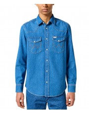 Koszula Wrangler WESTERN SHIRT 112357215 Mid Stone