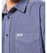 Koszula Wrangler 1 PKT CORDUROY SHIRT 112357218 Grisaille