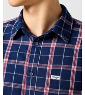 Koszula Wrangler 1 PKT SHIRT 112357221 Red Indigo