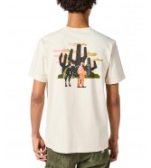 T-shirt Wrangler GRAPHIC TEE 112357260 Vintage White